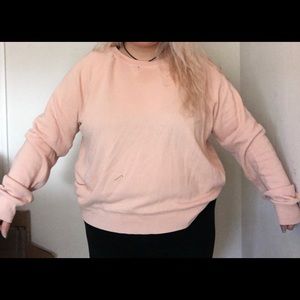Plus Size Peach Forever 21 Sweater
